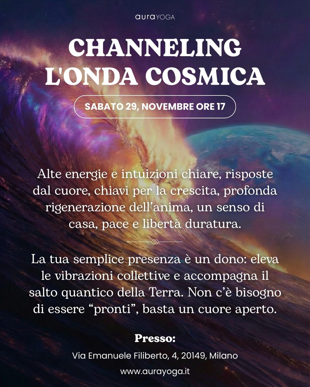 CHANNELING L'ONDA COSMICA